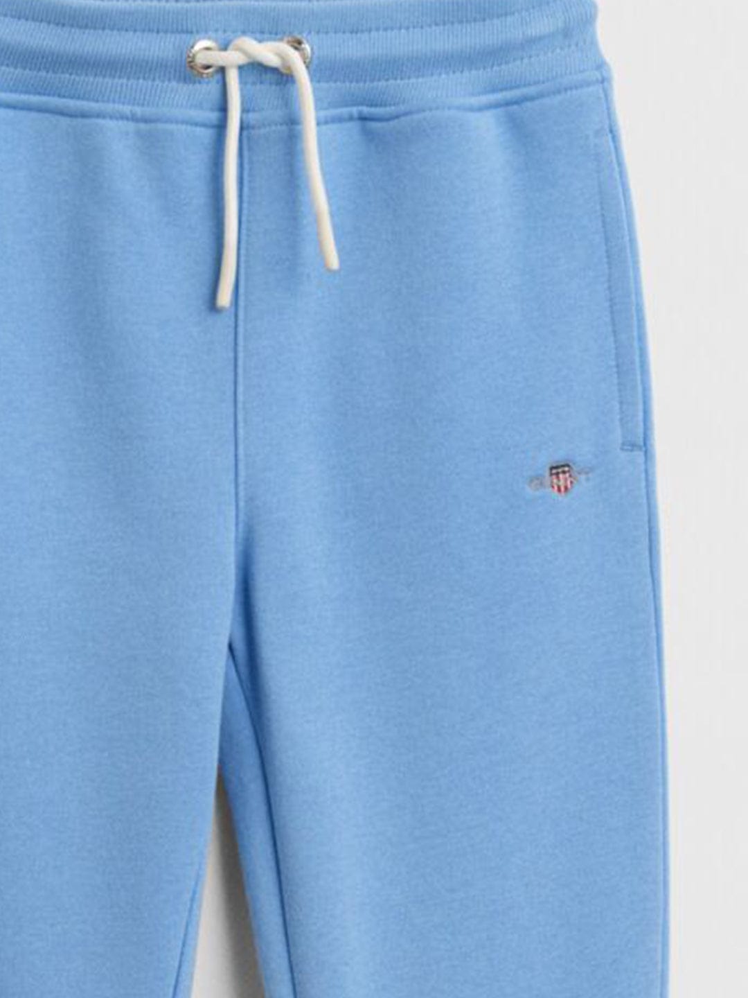 Gant Boys Blue Regular Fit Solid Sweatpant