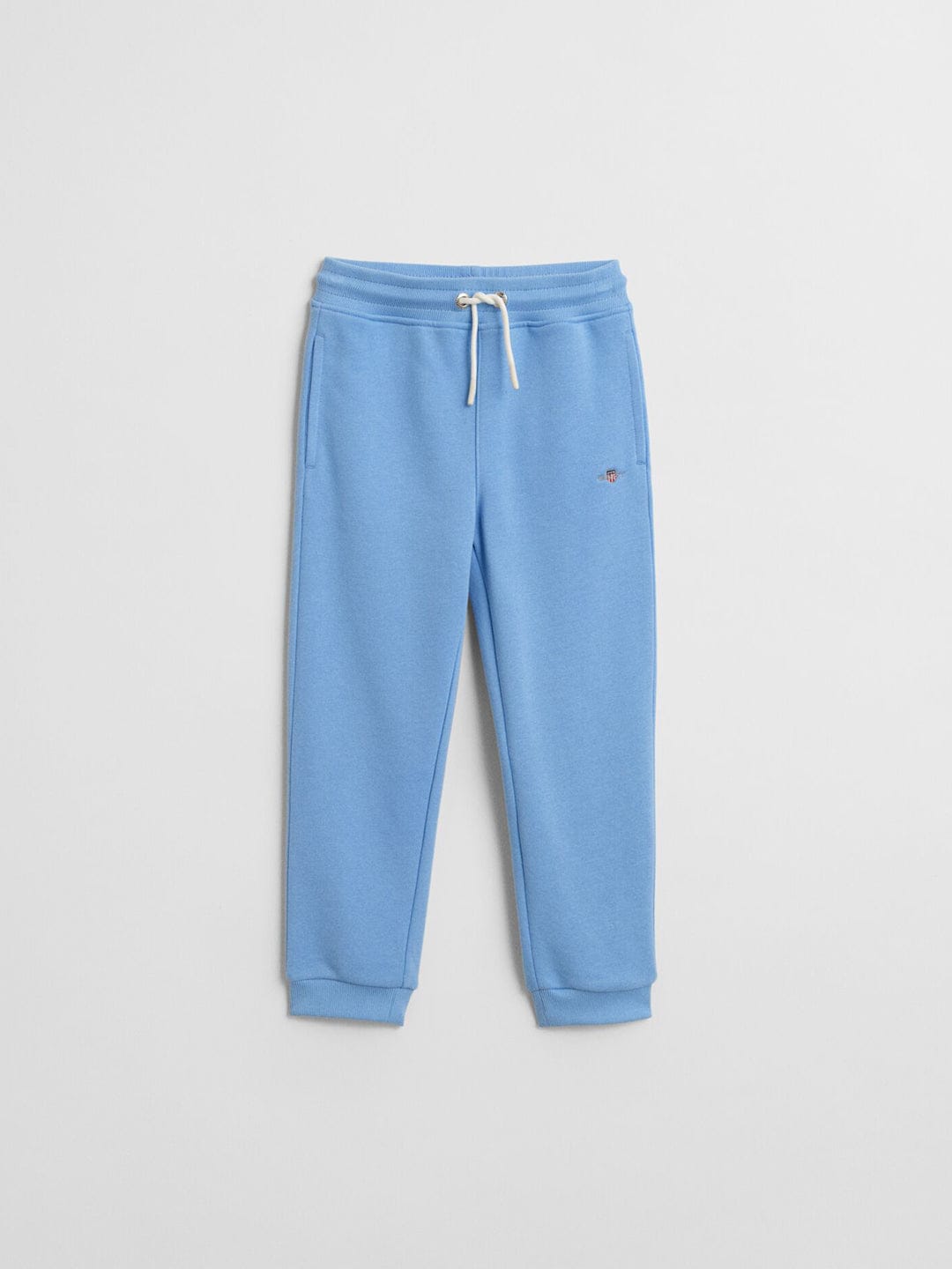 Gant Boys Blue Regular Fit Solid Sweatpant