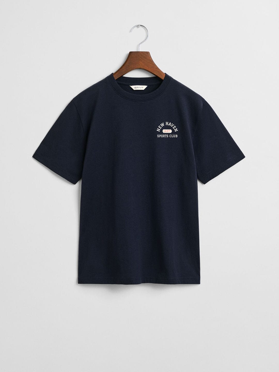 Gant Boys Blue Graphic Round Neck Tshirt