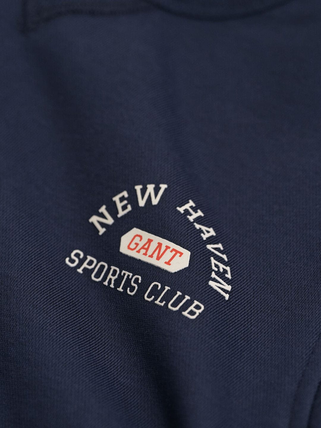 Gant Boys Blue Graphic Round Neck Sweatshirt