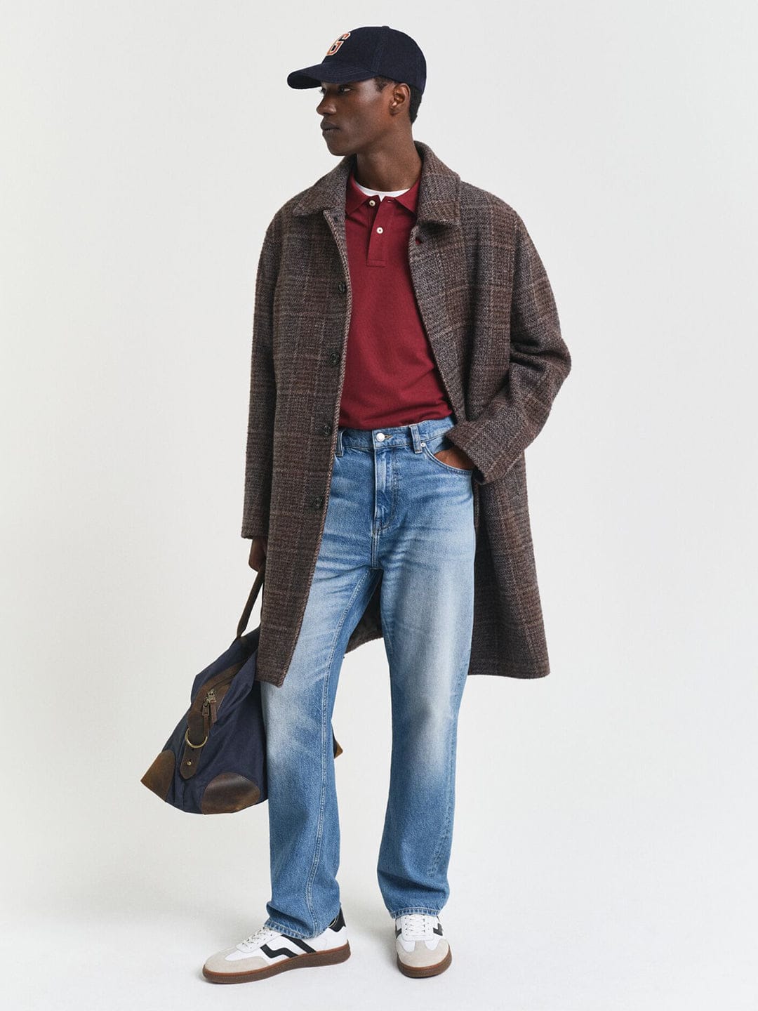 Gant Men Red Solid Polo Tshirt