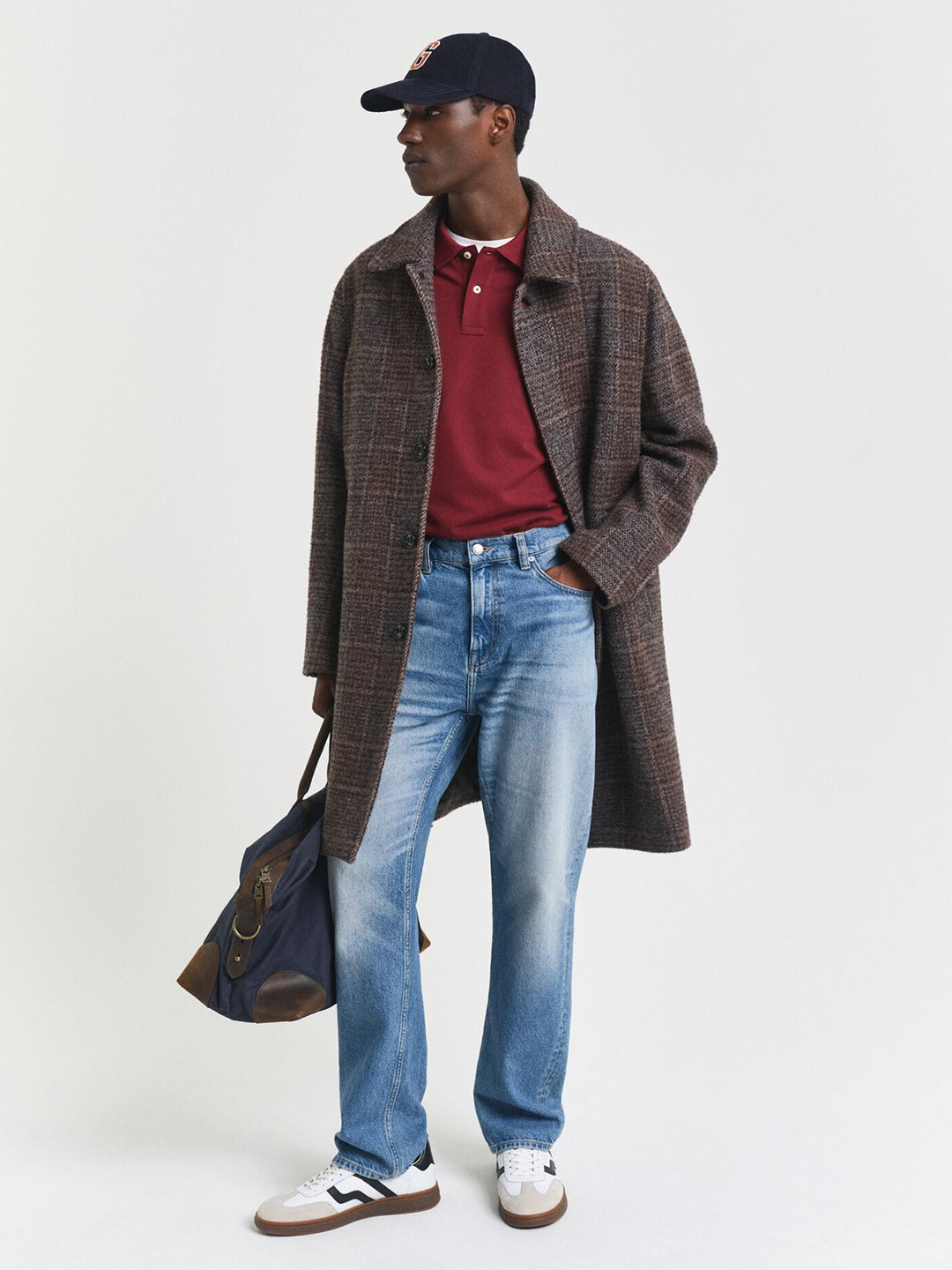 Gant Men Red Solid Polo Tshirt