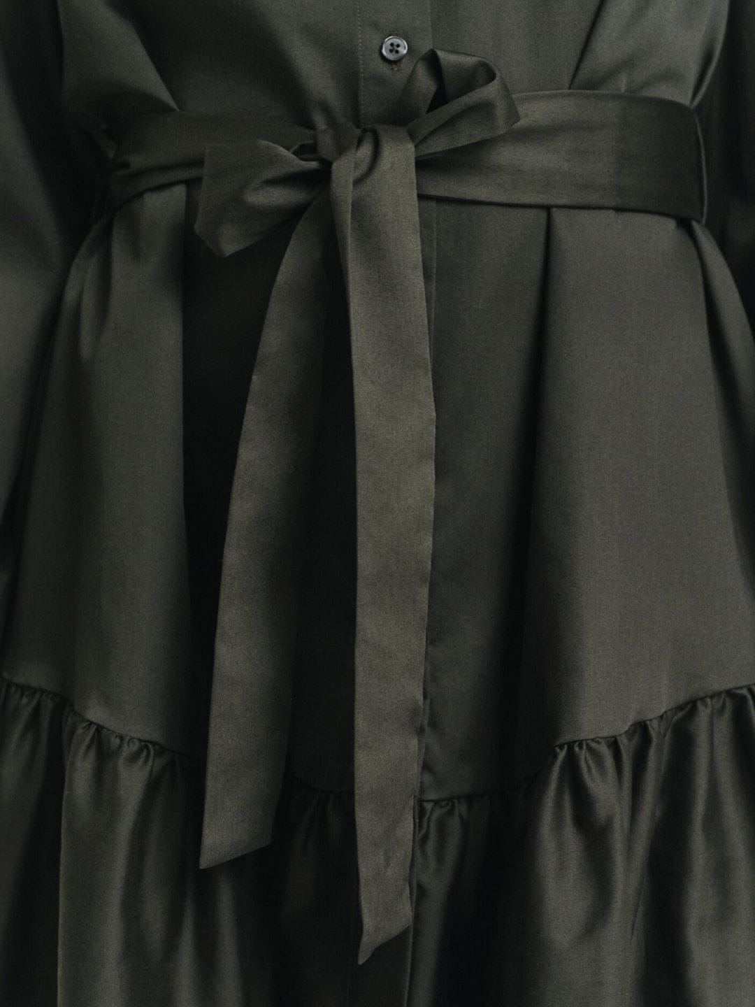 Gant Women Green Solid Collar Dress