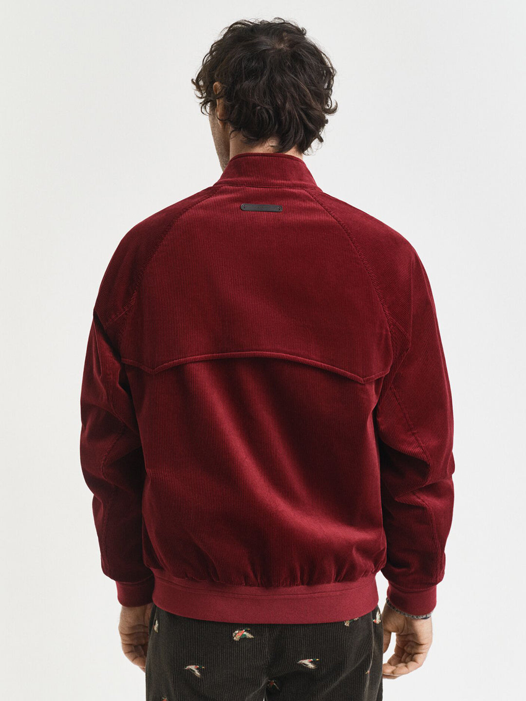 Gant Men Red Solid Collar Jacket