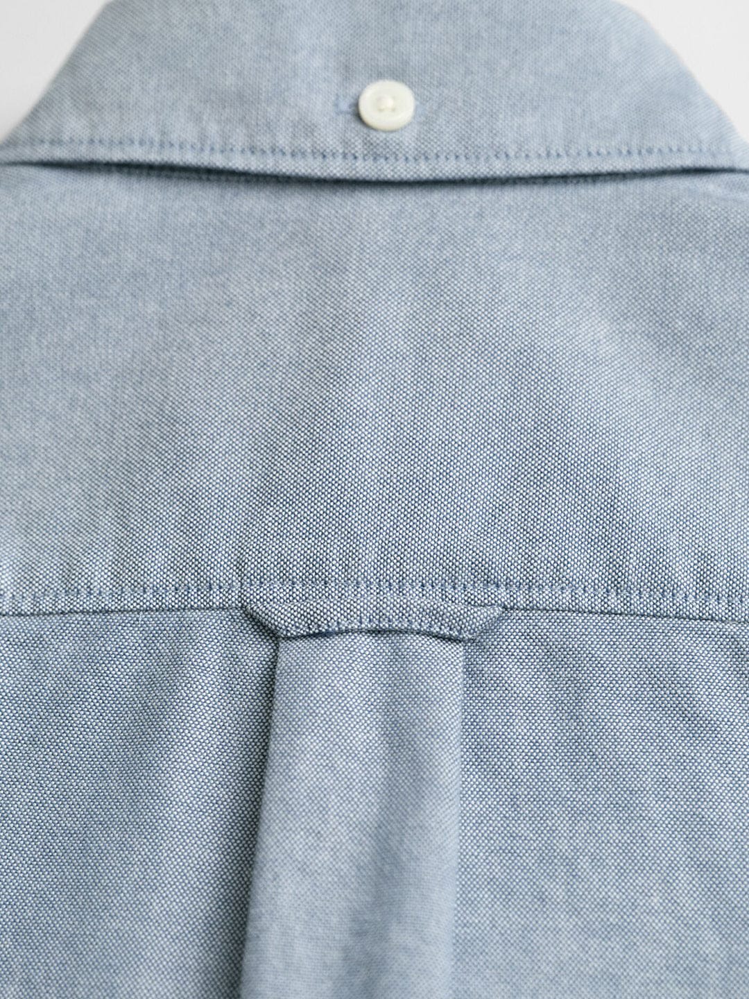 Gant Boys Blue Solid Collar Shirt