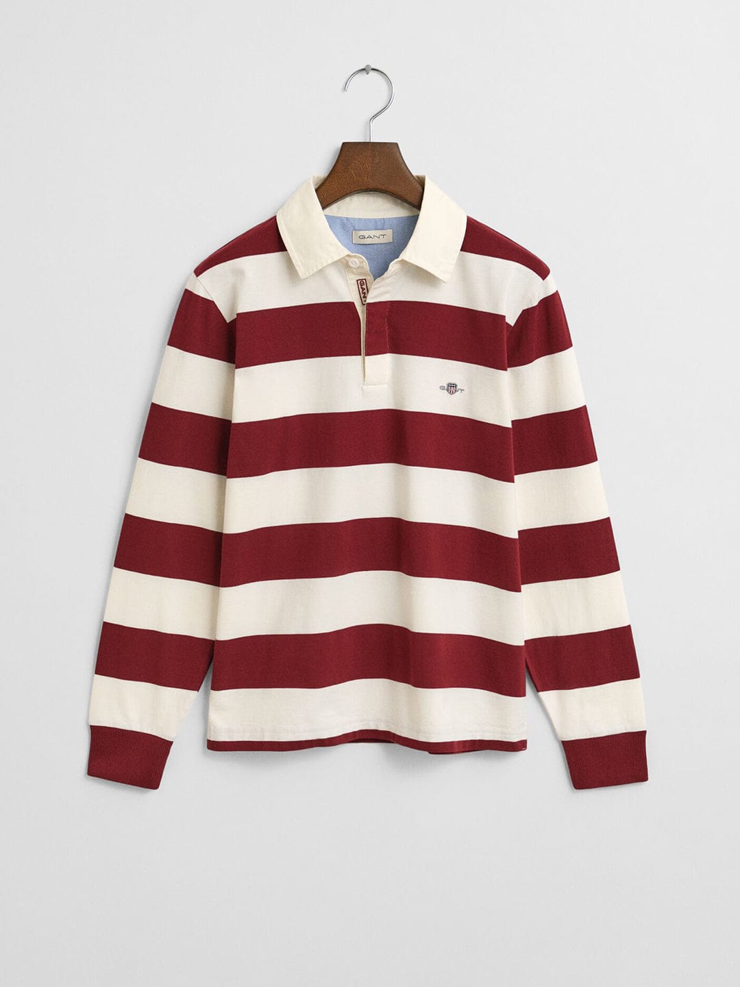 Gant Kids Red Striped Polo Tshirt