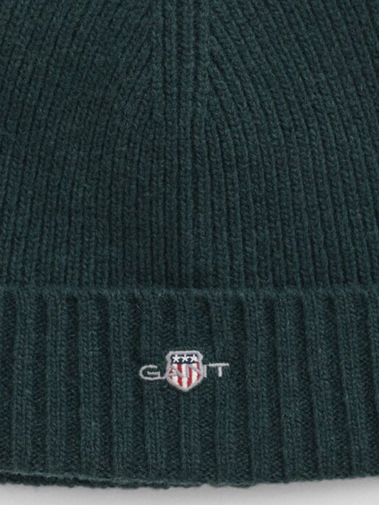 Gant Men Green Solid Beanies