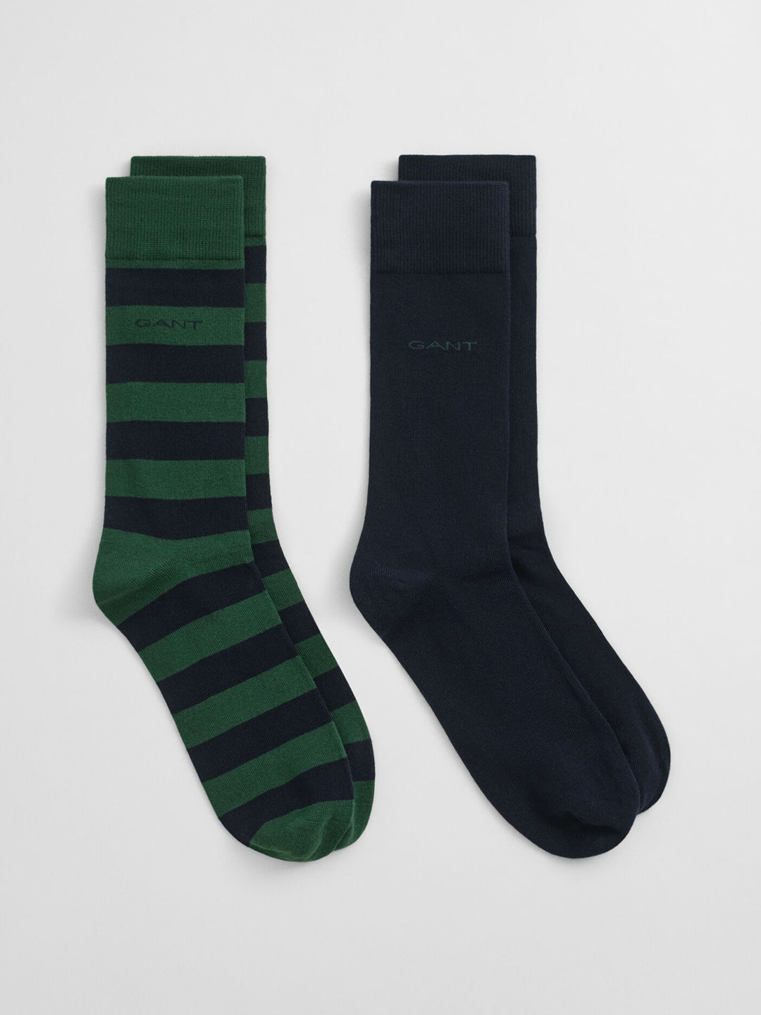 Gant Men Green Barstripe Socks