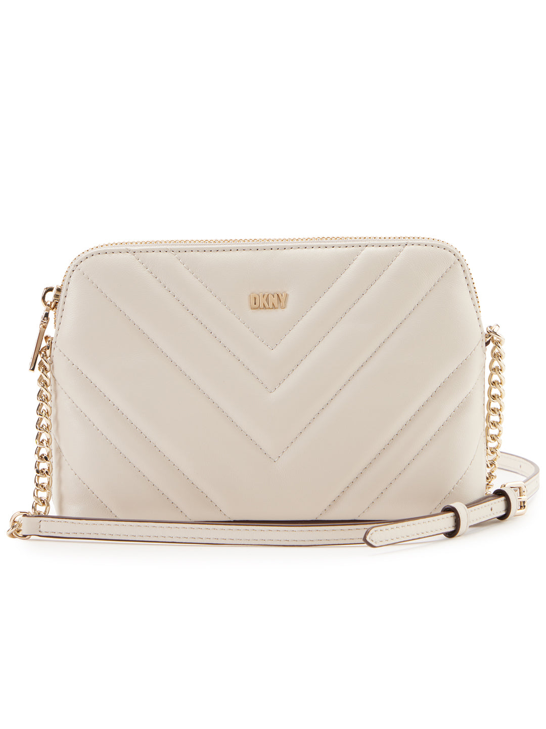 DKNY Women Grey Solid Crossbody Bag