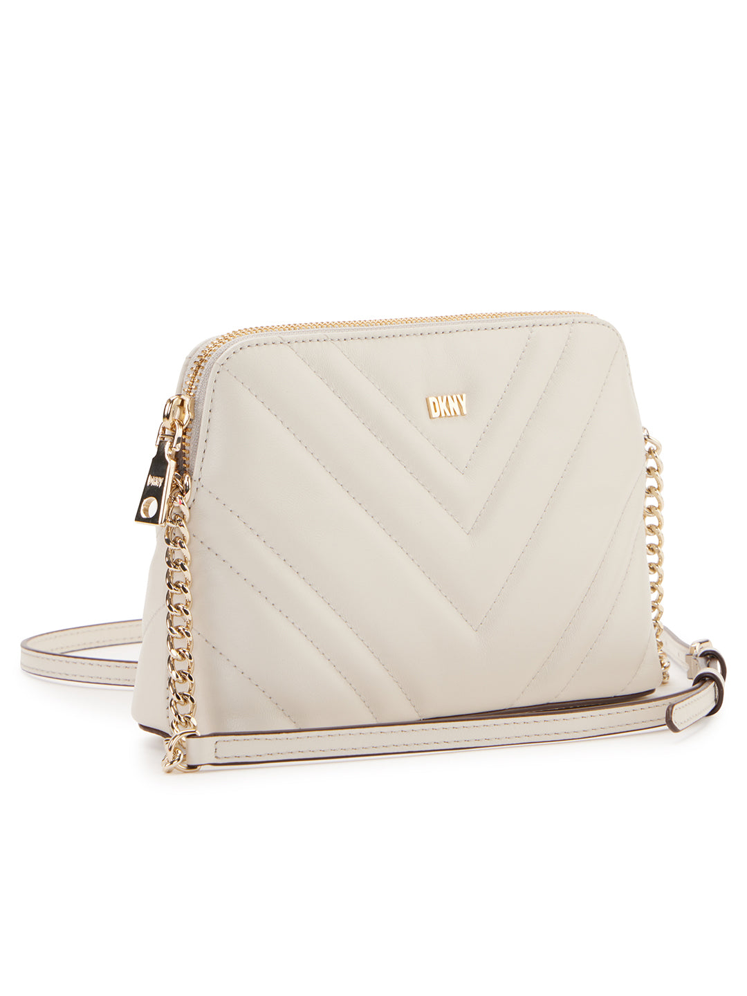 DKNY Women Grey Solid Crossbody Bag