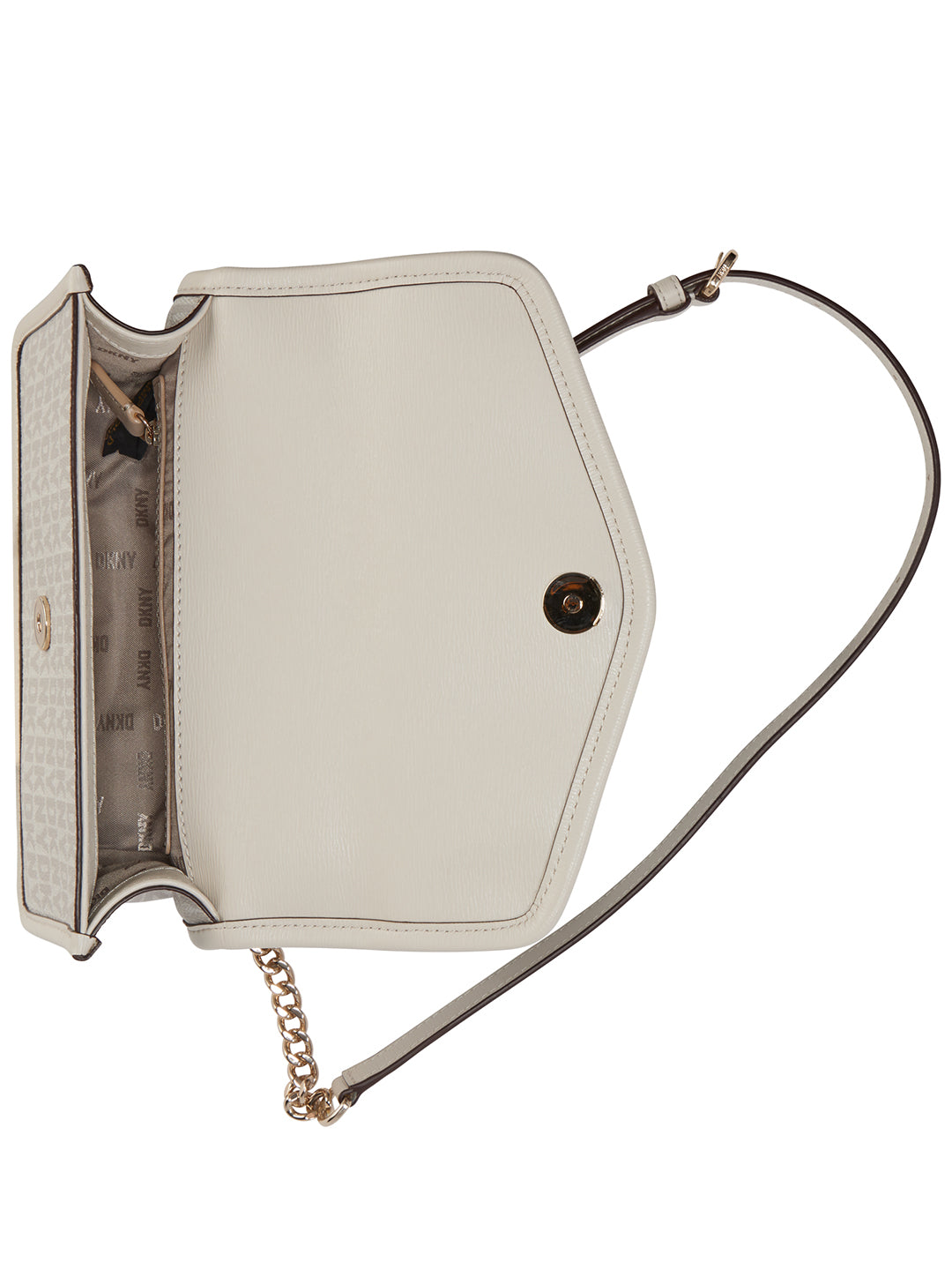 DKNY Women Grey Printed Crossbody Bag