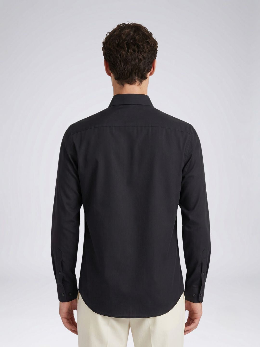 Amit Arora Men Black Embroidered Slim Fit Shirt