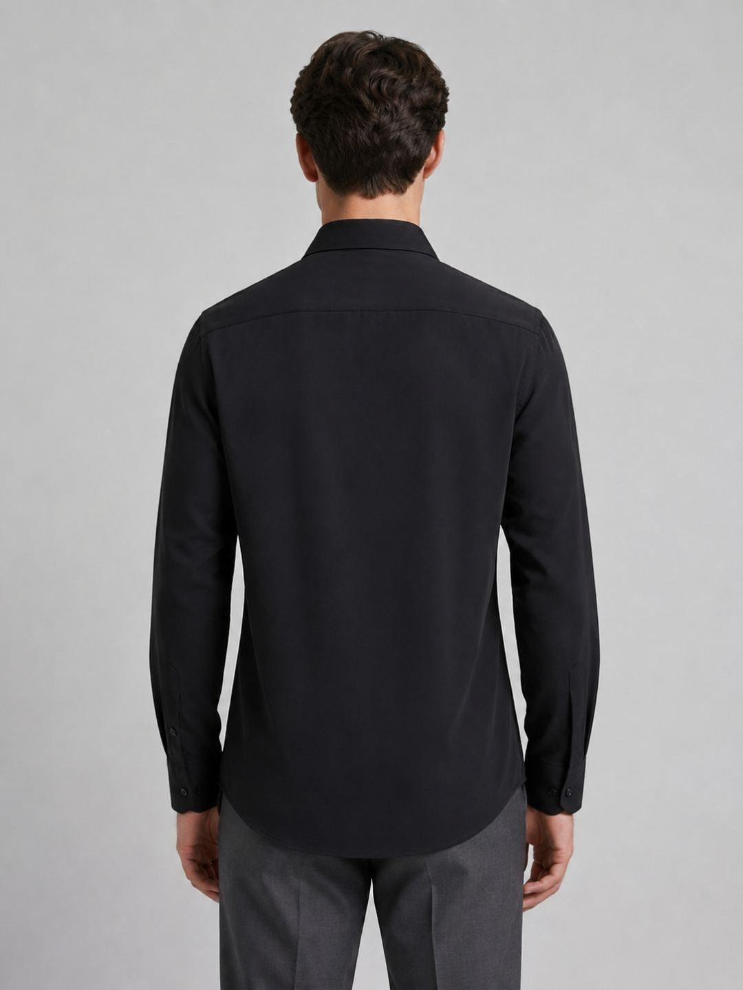 Amit Arora Men Black Embellished Slim Fit Shirt
