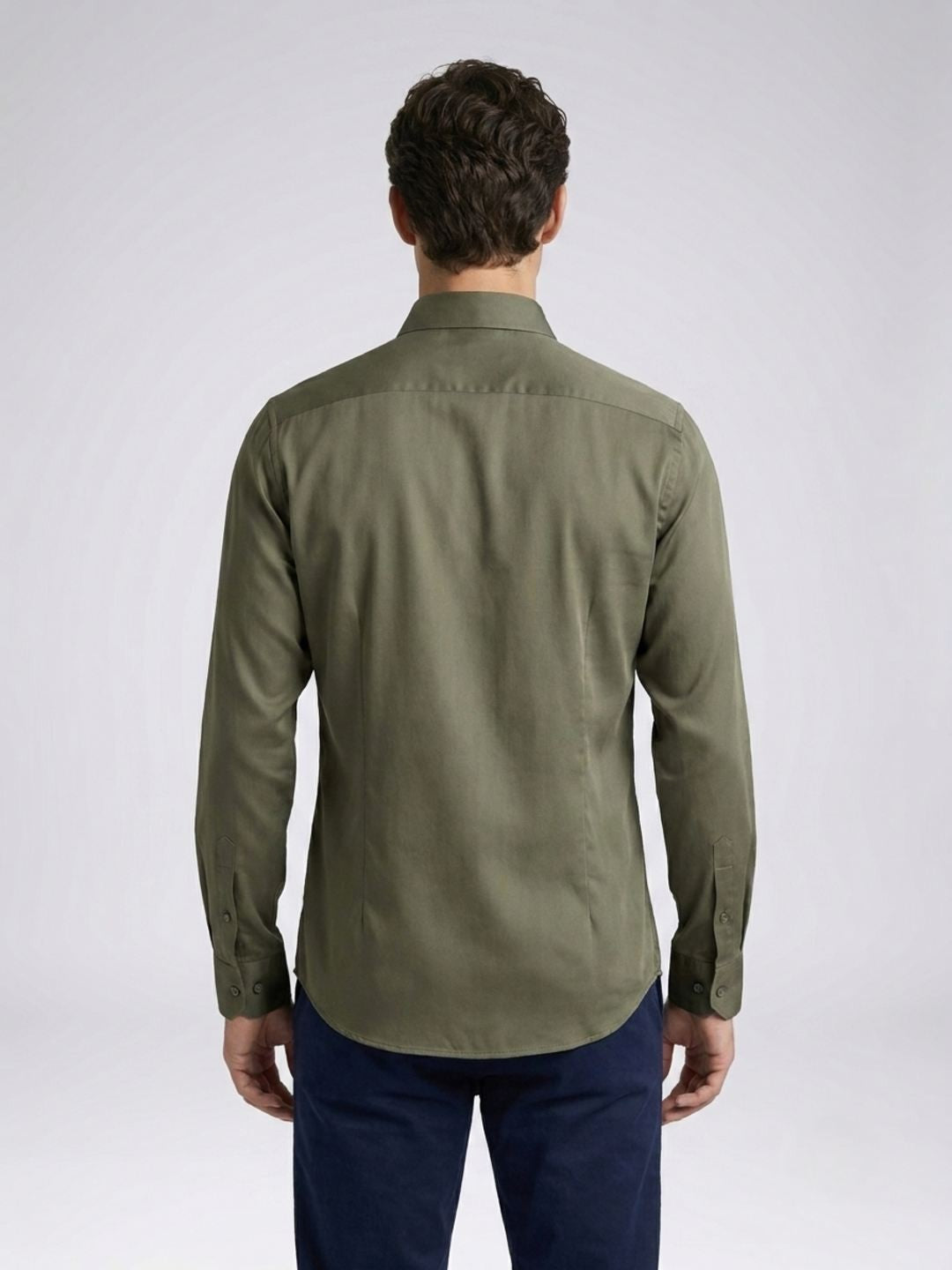 Amit Arora Men Green Embellished Slim Fit Shirt