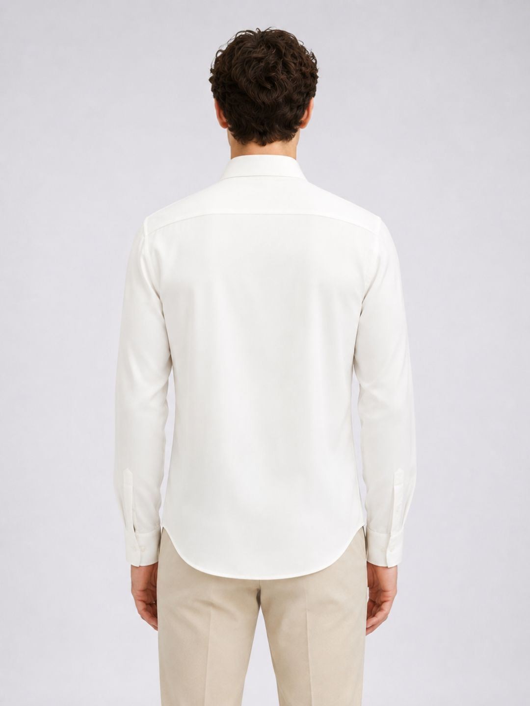 Amit Arora Men Cream Embroidered Slim Fit Shirt