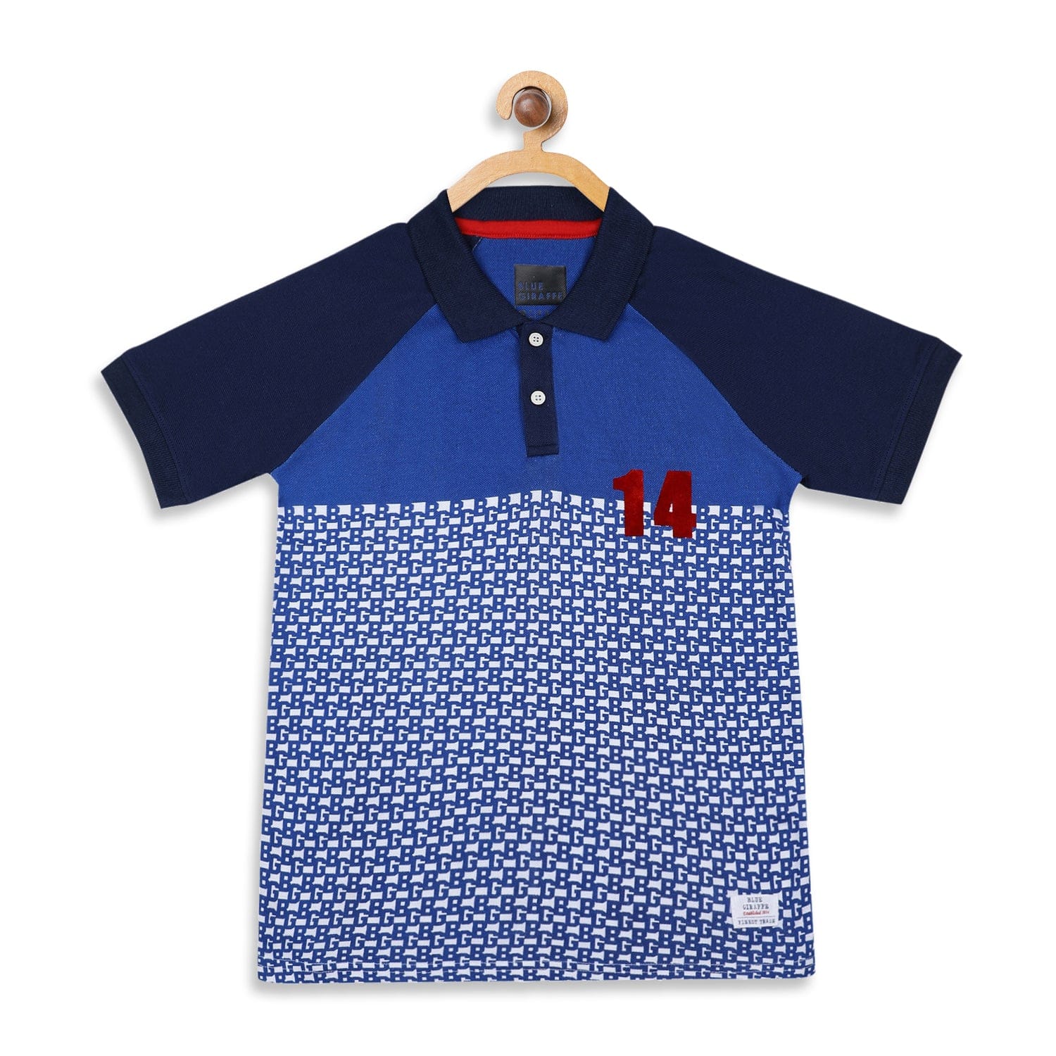 Blue Giraffe Boys Tshirt