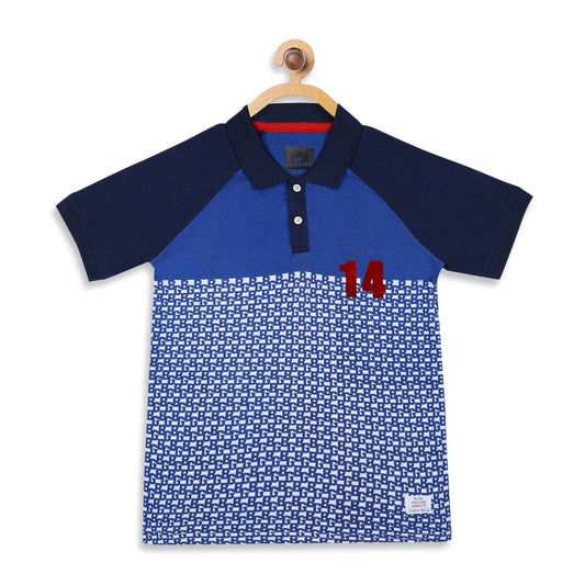 Blue Giraffe Boys Tshirt