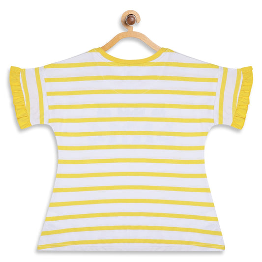 Blue Giraffe Girls Tshirt