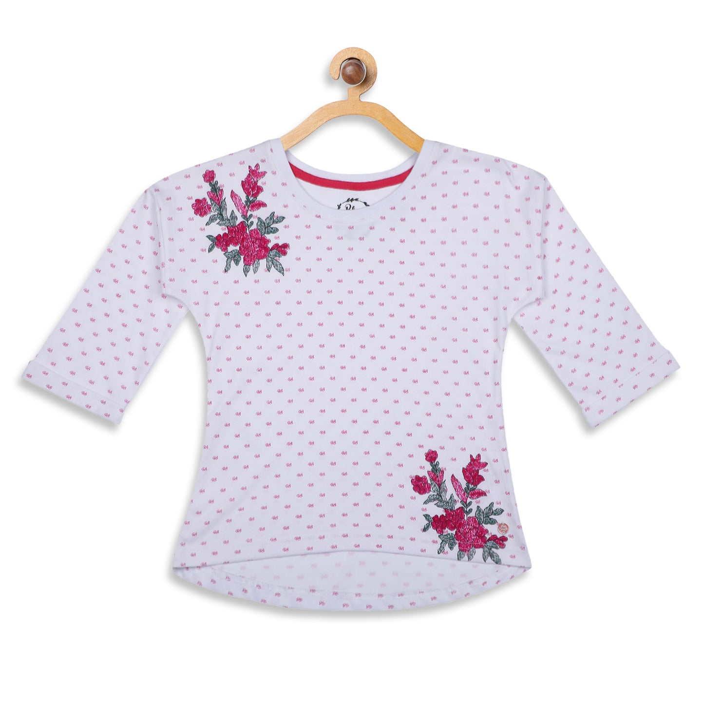 Blue Giraffe Girls Tshirt