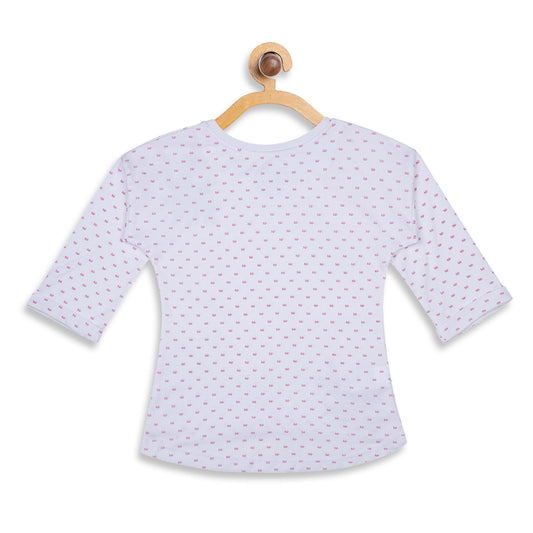 Blue Giraffe Girls Tshirt