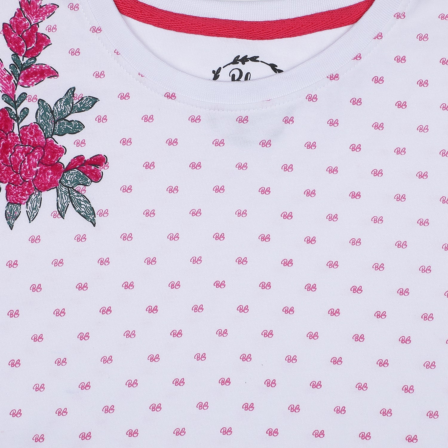 Blue Giraffe Girls Tshirt