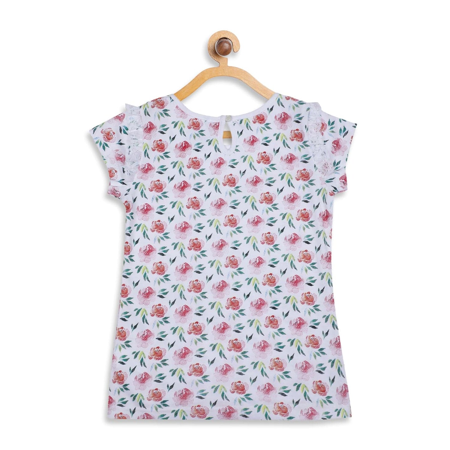 Blue Giraffe Girls Tshirt