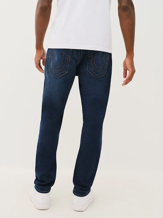 TRUE RELIGION Men Navy Rocco SN Slim Fit Jeans