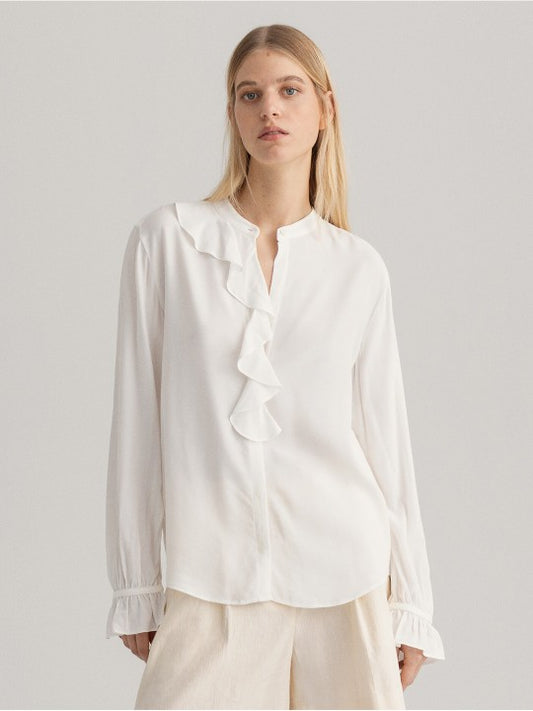 Gant White Regular Fit Shirt
