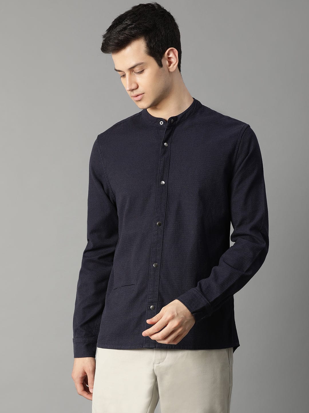 Bruun & Stengade Men Round Neck Jacket