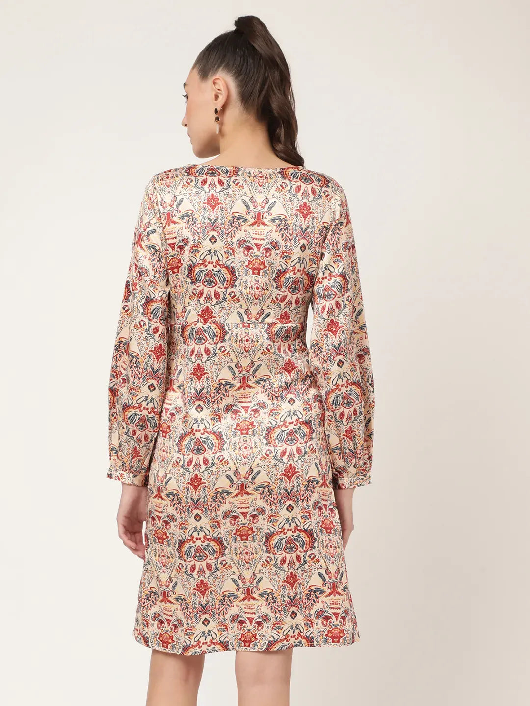 Elle Women Beige Dress