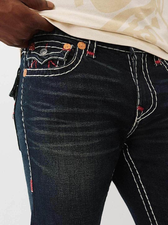 Shop True Religion Men Blue Bootcut Super T BILLY Jeans Iconic