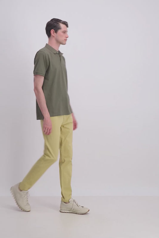 Lindbergh Men Solid Polo Tshirt