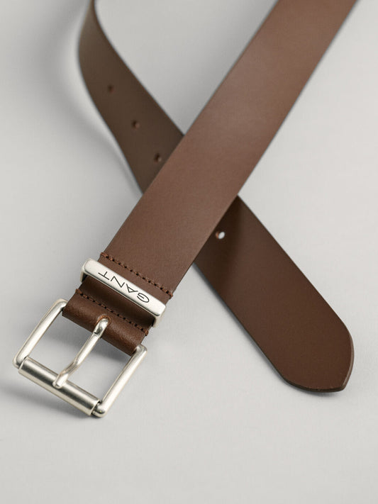 Gant Men Brown Solid Belt