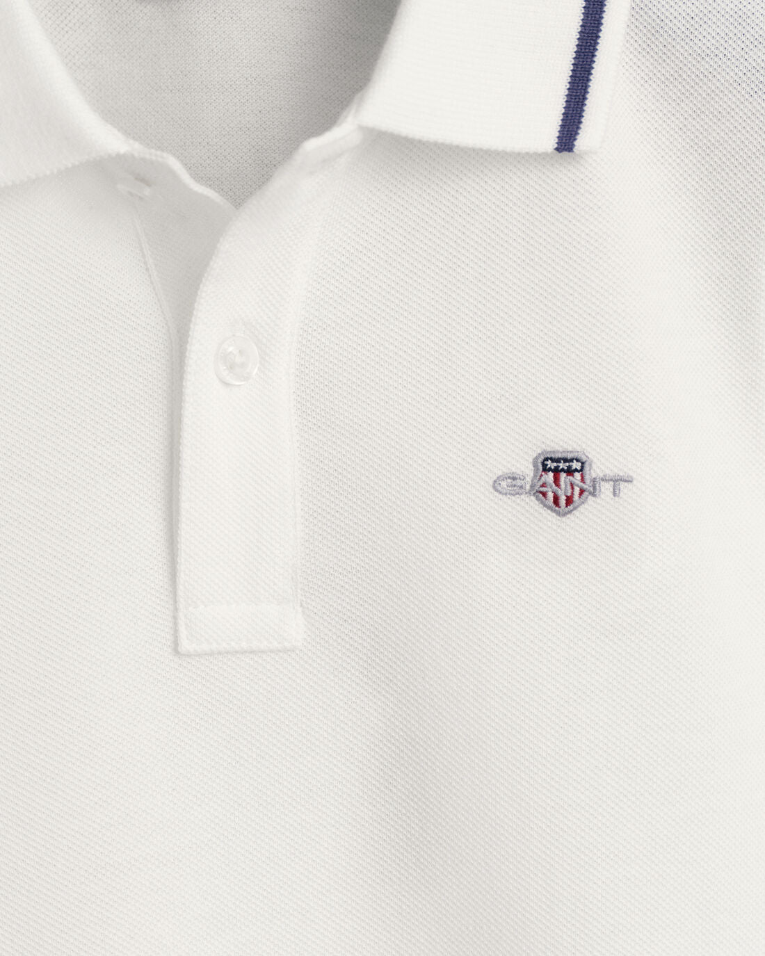 Gant Kids White Fashion Regular Fit Polo T-Shirt