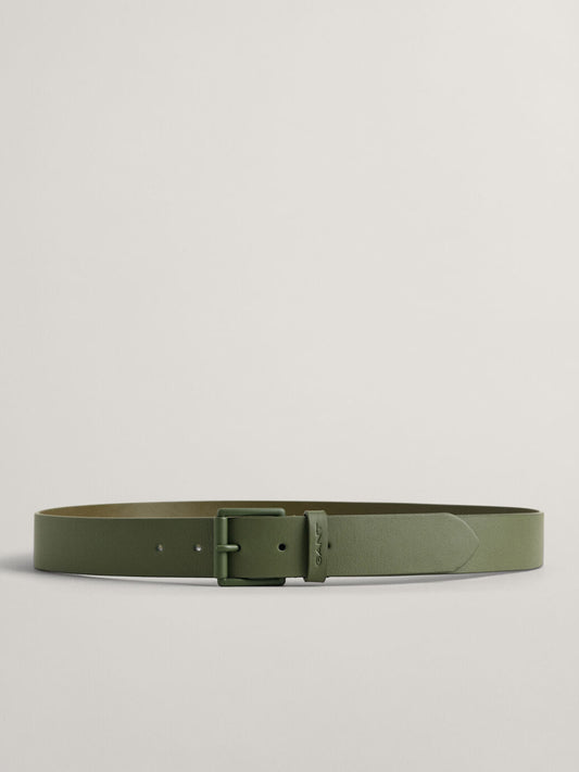 Gant Men Green Solid Belt