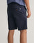 Gant Boys Navy Blue Solid Mid-rise Regular Fit Chino Shorts