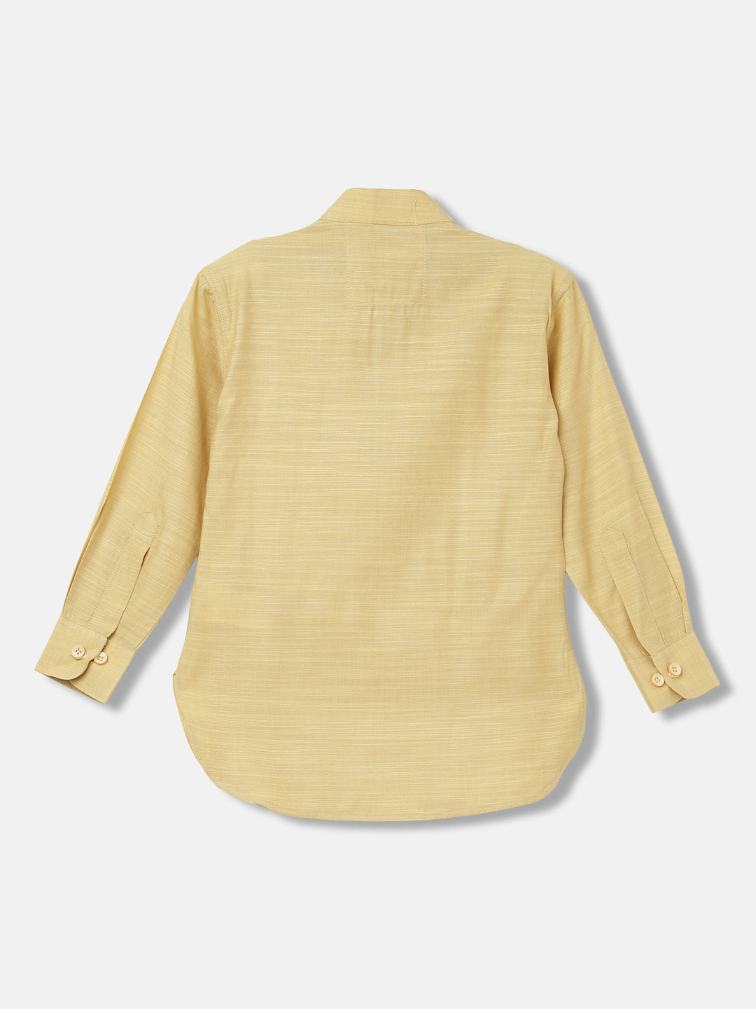 Blue Giraffe Boys Printed Full Sleeves Mandarin Collar Bandi Set