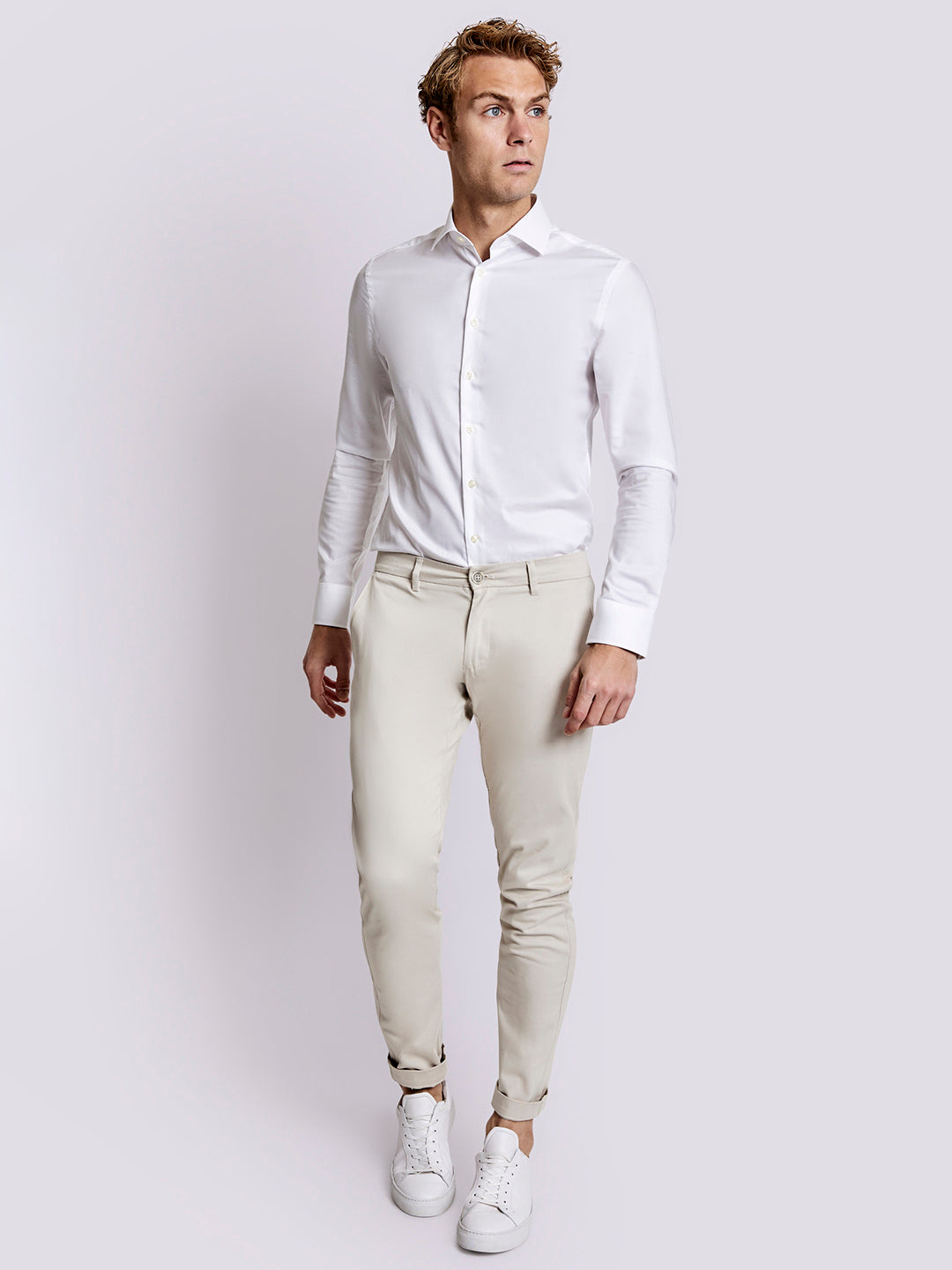 Bruun & Stengade Men Kit Solid Slim Fit Trouser