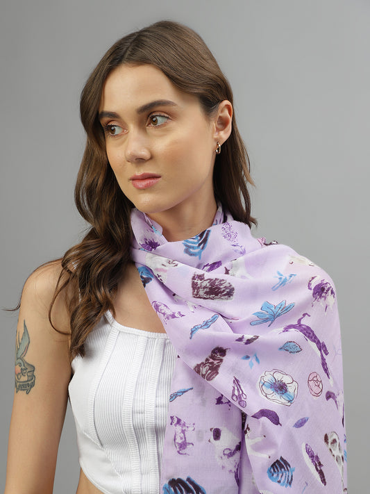 Centre Stage Women Multi Printed Scarf