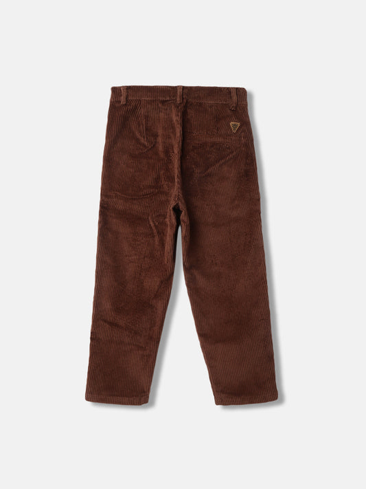 Blue Giraffe Boys Solid Tapered Fit Trouser