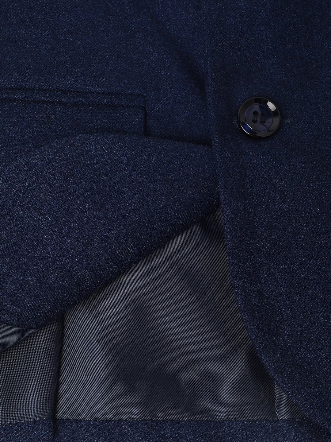 Blue Giraffe Boys Solid Full Sleeves Notched Lapel Blazer