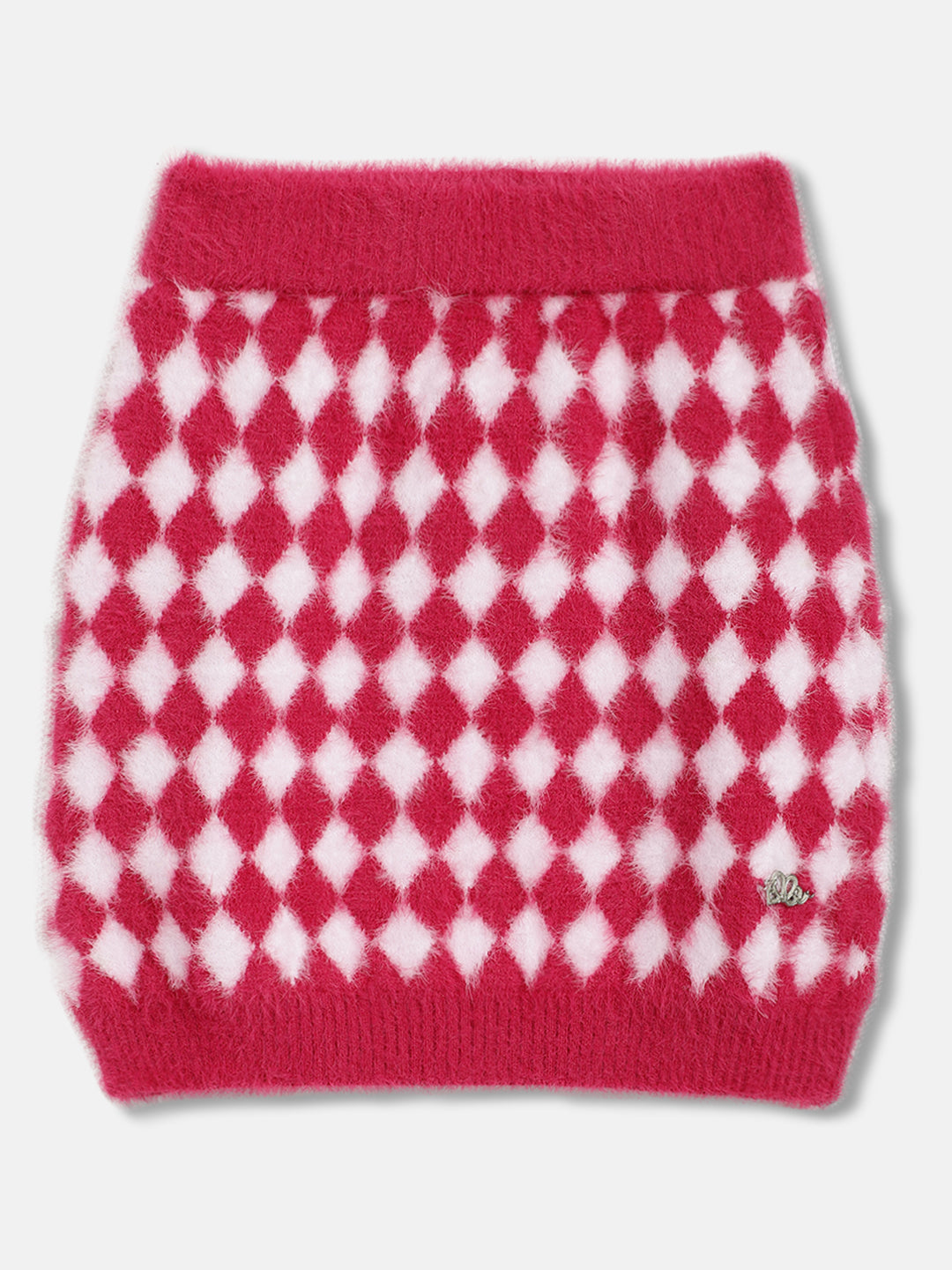 Elle Girls Printed Straight Fit Skirt