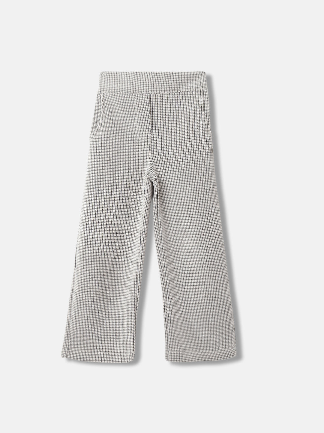 Elle Girls Checked Flared Trouser