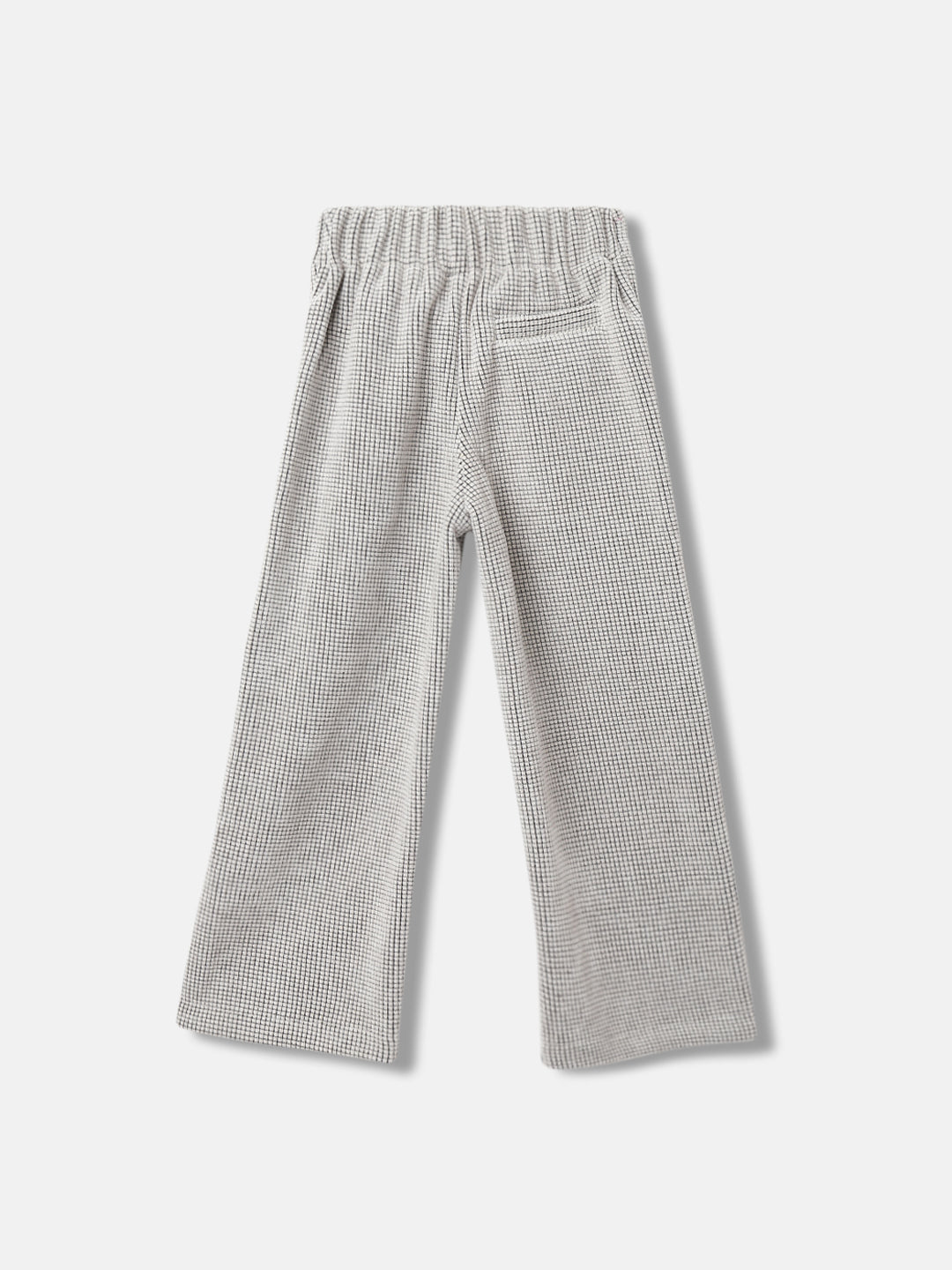 Elle Girls Checked Flared Trouser