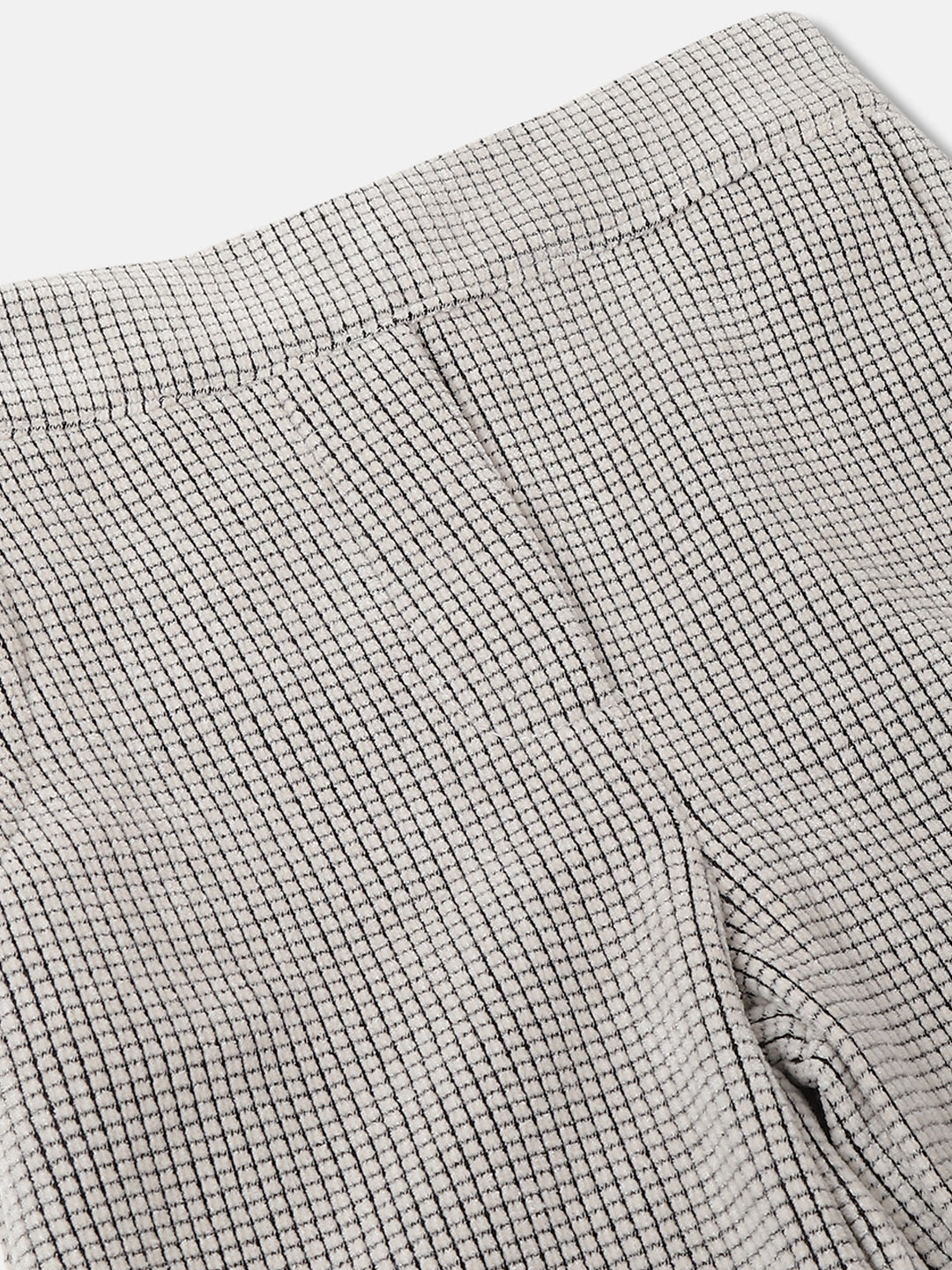 Elle Girls Checked Flared Trouser