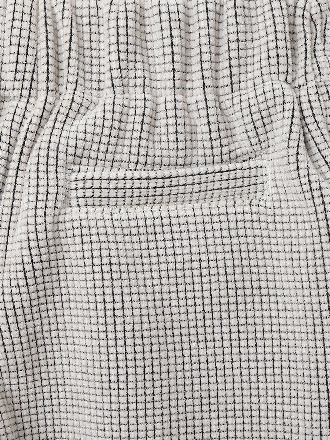 Elle Girls Checked Flared Trouser