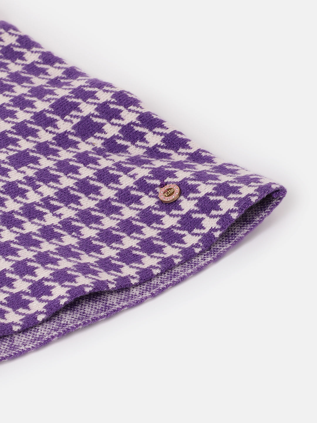 Elle Girls Printed Fit and Flare Skirt