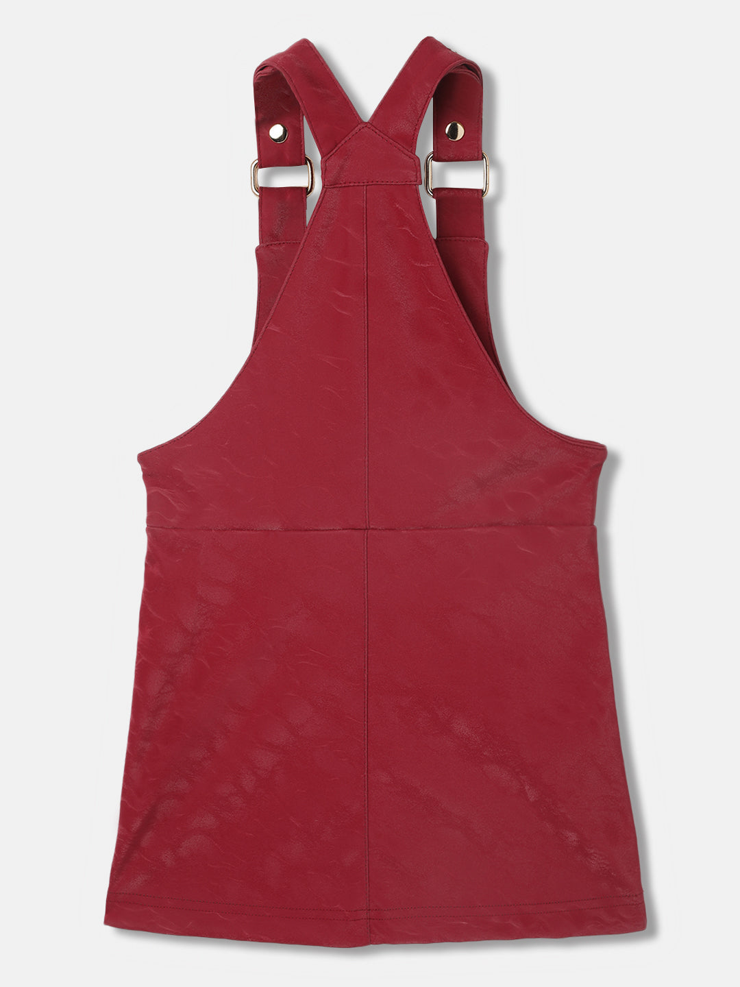 Elle Girls Solid Sleeveless Shoulder Straps Dress