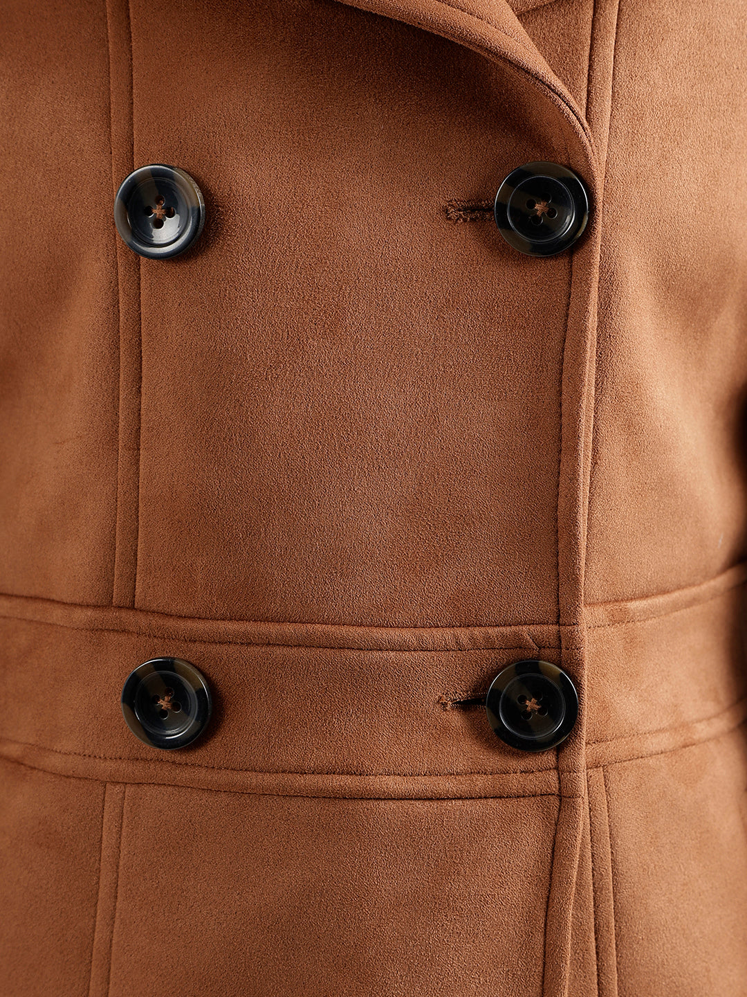 Elle Women Solid Full Sleeves Collar Jacket