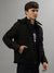 Iconic Men Solid Full Sleeves Hooded Jacket